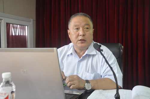 校党委书记孙登林作主题讲话